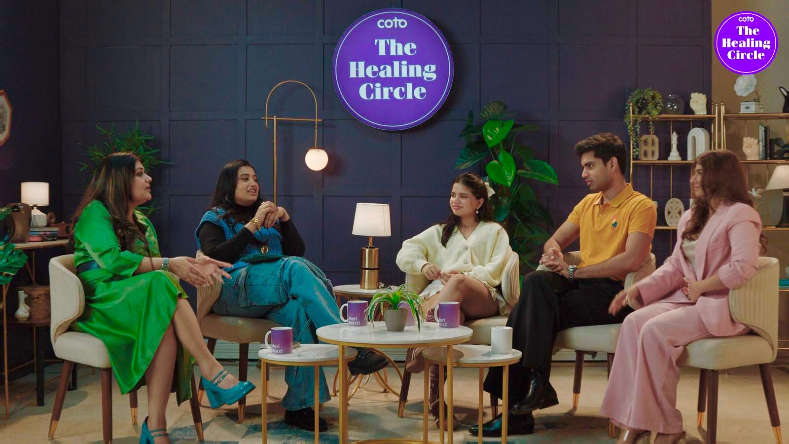 L to R - Kusha Bharadwaj , Janice Sequeira, Srishti Garg, Hamza Syed and Chandni Bhabhda