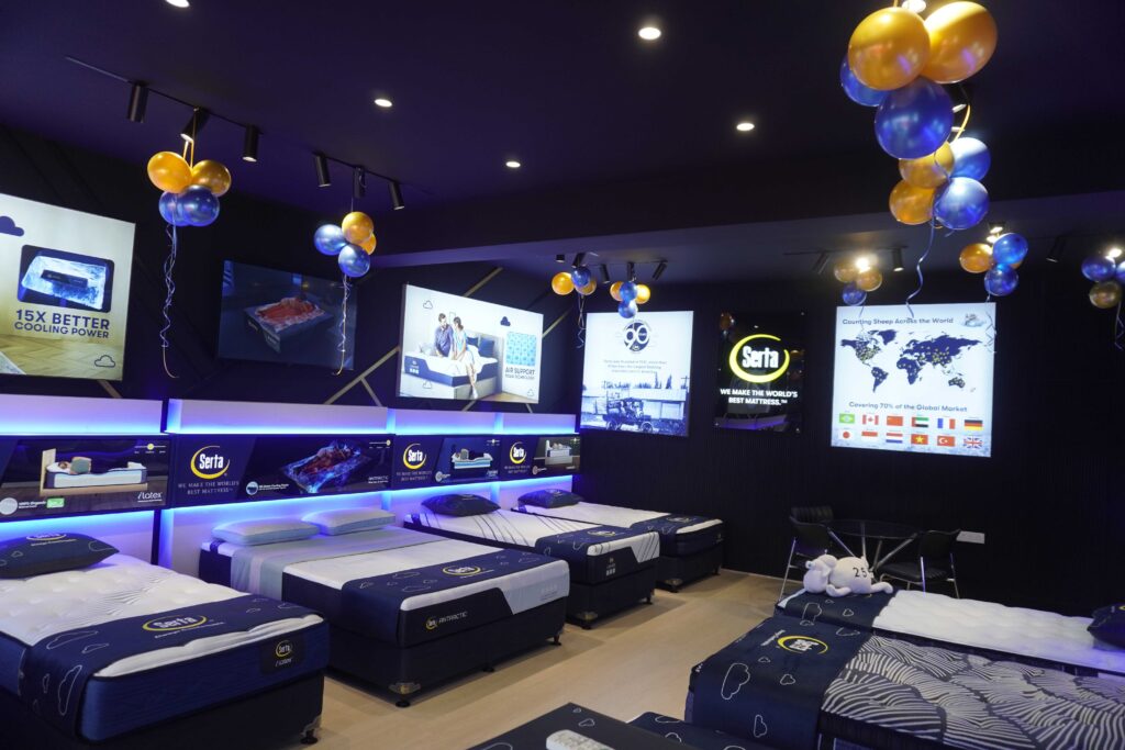 seen Serta range of Mattresses whose price range from Rs thirty thousand to Rs 4 lakhs